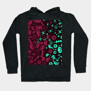 Halloween Pattern Art Design Hoodie